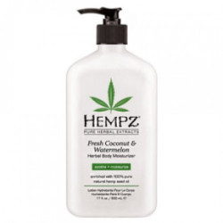 Hempz Fresh Coconut & Watermelon Herbal Body Moisturizer Ķermeņa mitrinošs līzeklis 500ml