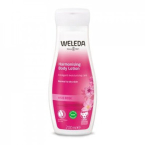 Weleda Wild Rose Pampering Body Lotion Grezns ķermeņa losjons ar mežrozītēm 200ml