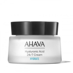 Ahava Hyaluronic Acid 24/7 Cream Mitrinošs sejas krēms ar hialuronskābi 50ml
