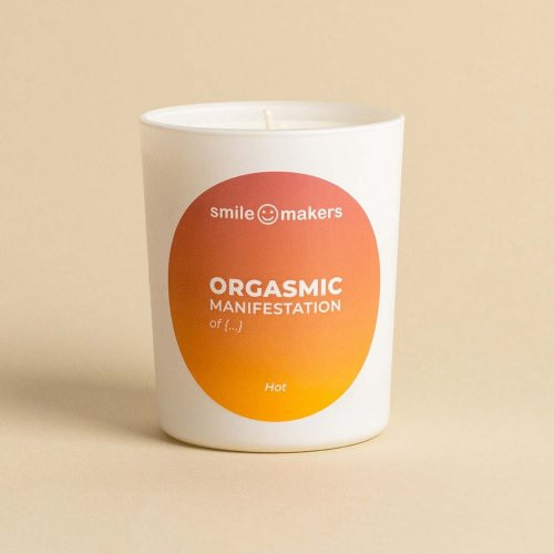 Smile Makers Hot Orgasmic Manifestation Erotic Scented Candle Aromatizēta svece 180g