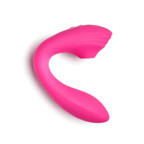 So Divine Pearl Vibe Suction & G-spot Stimulator Klitora un G punkta stimulators Pink