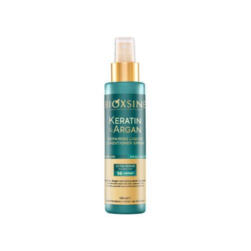 Bioxsine Keratin & Argan Repairing Conditioner Spray Izsmidzināms matu kondicionieris 150ml