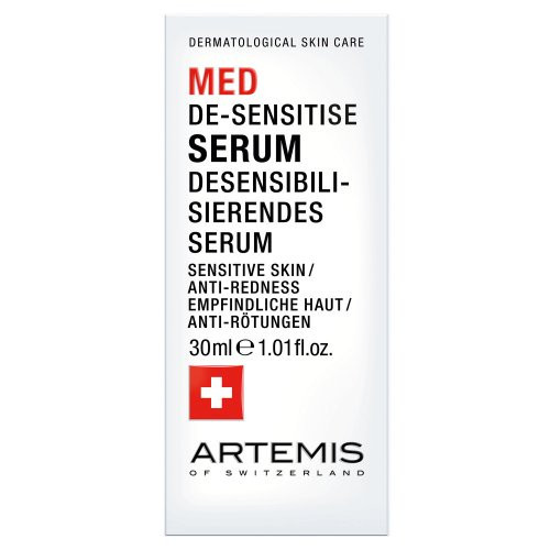 ARTEMIS MED De-Sensitize Serum Nomierinošs serums ādai ar noslieci uz apsārtumu 30ml