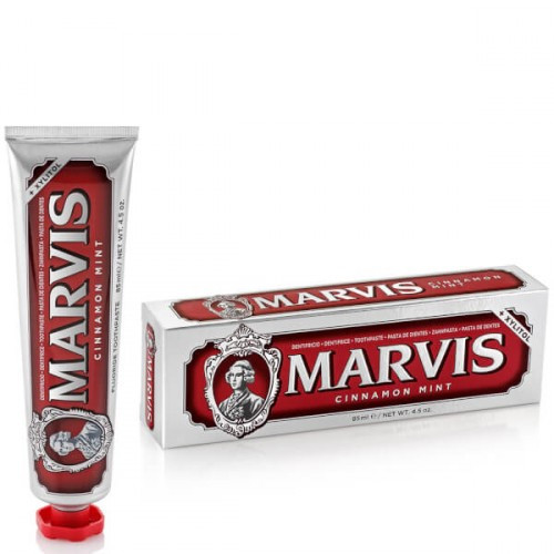 MARVIS Cinnamon mint zobu pasta ar kanēļa un piparmētras garšu 85ml