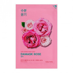 Holika Holika Pure Essence Mask Sheet Damask Rose Auduma sejas maska 20ml