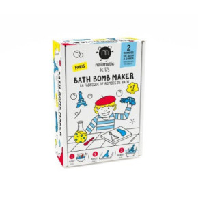 Nailmatic Kids Bath Bomb Maker Set Komplekts vannas bumbu veidošanai Paris