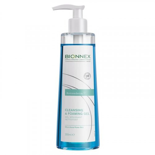 Bionnex Rensaderm Cleansing & Foaming Gel Attīrošs un putojošs sejas gēls 200ml