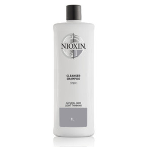 Nioxin SYS1 Cleanser Shampoo Attīrošs šampūns 1000ml