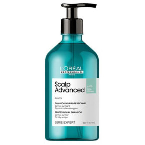 L'Oréal Professionnel Anti-Oiliness Dermo-Purifier Shampoo Attīrošs šampūns taukainiem matiem 500ml