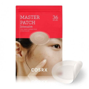 COSRX Master Patch Intensive Hidrokoloīda plāksteri aknes ārstēšanai 36 vnt.