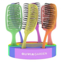 Olivia Garden iDETANGLE Pride Brush Elastīga matu suka Blue