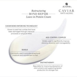 Alterna Caviar Restructuring Bond Repair Leave-In Protein Atjaunojošs matu krēms 150ml