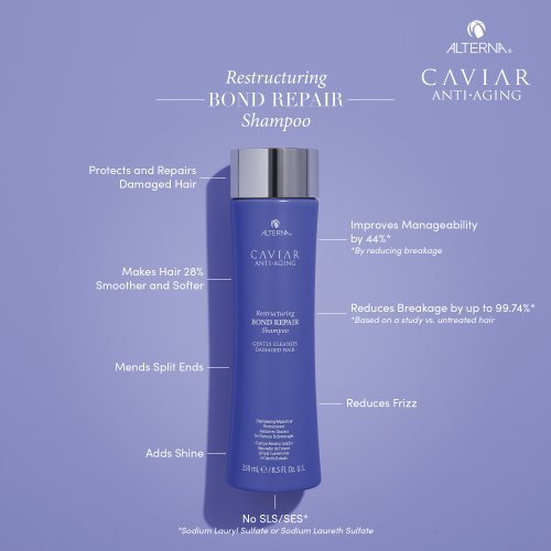 Alterna Caviar Restructuring Bond Repair Shampoo Atjaunojošs matu šampūns 250ml