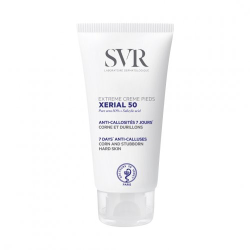 SVR Xerial 50 Extreme Crème Pieds Krēms sausai, bojātai pēdu ādai 50ml