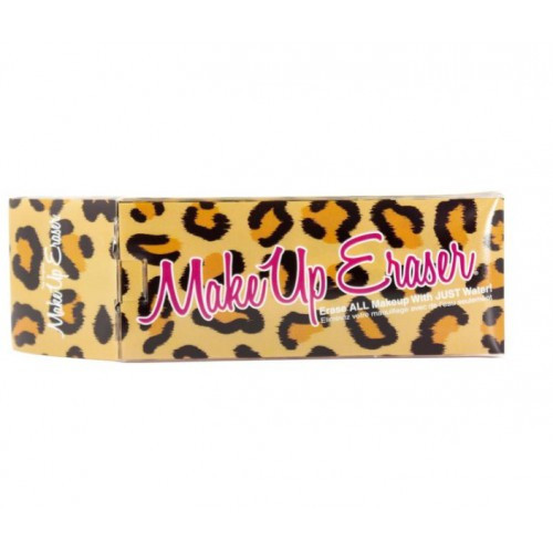 MakeUp Eraser Black salvetīte grima tīrīšanai Cheetah