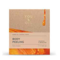 You&Oil Amber Oil + Mineral Water Body peeling Kermeņa skrubis ar dzintara eļļu un minerālūdeni 250ml