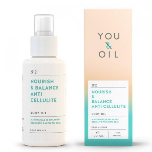 You&Oil Nourish & Balance Anti-Cellulite Body Oil Kermeņa eļļa celulīta skartai ādai 100ml