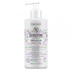 Inoar Sensitine 3-in-1 Cleansing Cream Matus attīrošs krēms 400ml