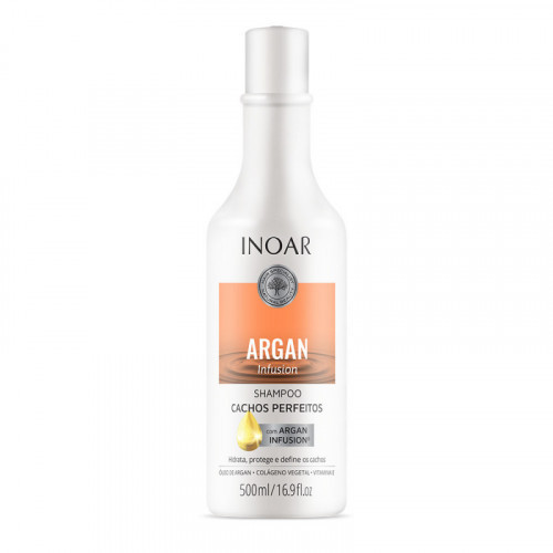 Inoar Argan Infusion Perfect Curls Shampoo Šampūns cirtainiem matiem 500ml