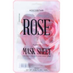 Kocostar Rose Flower Mask Sheet Sejas maska 20ml