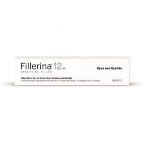 Fillerina 12 HA Eyes and Eyelids Filler 5 Dermo-kosmētiskās pildvielas gels acu zonai un plakstiņiem 15ml