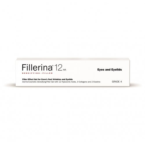 Fillerina 12 HA Eyes and Eyelids Filler 4 Dermo-kosmētiskās pildvielas gels acu zonai un plakstiņiem 15ml