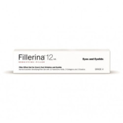 Fillerina 12 HA Eyes and Eyelids Filler 4 Dermo-kosmētiskās pildvielas gels acu zonai un plakstiņiem 15ml