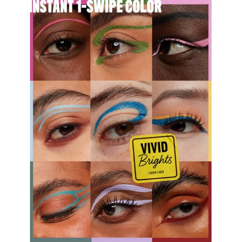 Nyx professional makeup Vivid Brights Colored Liquid Eyeliner Acu aineris 3.5ml