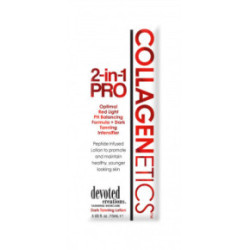 Devoted Creations Collagenetics 2in1 PRO Dark Tanning Lotion Iedegumu veicinošs krēms 200ml