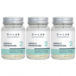 D-LAB Nutricosmetics Absolu Probiopure Uztura bagātinātājs gremošanas sistēmas un mikrofloras uzturēšanai 1 Mēnesim