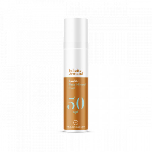 Juliette Armand Sunfilm Face Mineral Fluid SPF50 Šķidrais krēms ar saules aizsardzību 40ml