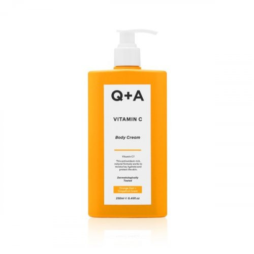 Q+A Body Cream Ķermeņa krēms ar C vitamīnu 250ml