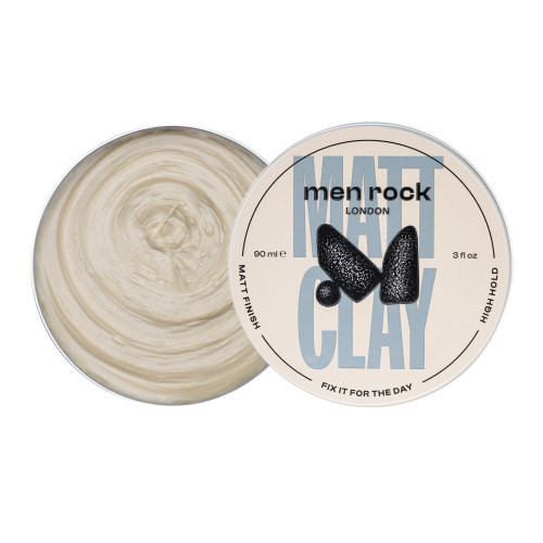Men Rock Matt Clay Matēts matu modelēšanas māls 30ml