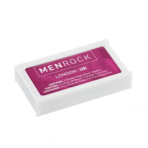 Men Rock Double Edged Razor Blades Asmeņi skuveklim 5vnt