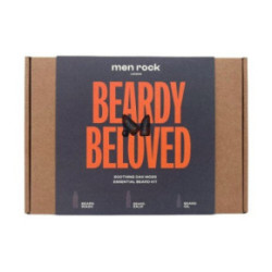 Men Rock Beardy Beloved Soothing Oak Moss Beard Kit Bārdas kopšanas piederumu komplekts 1gab.