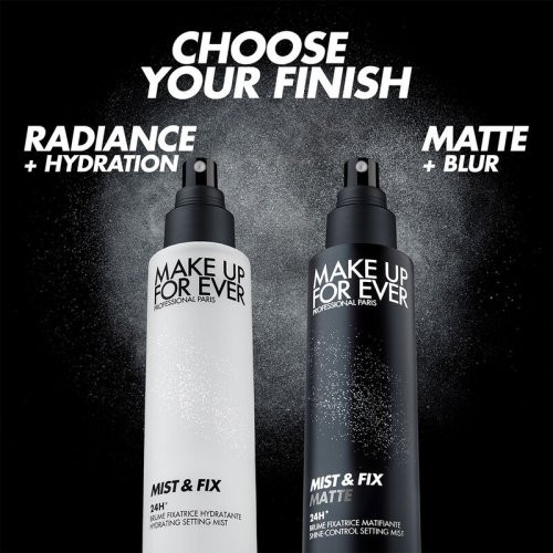 Make Up For Ever Mist & Fix Matte Long-lasting Shine Control Setting Spray Grima fiksātors 100ml