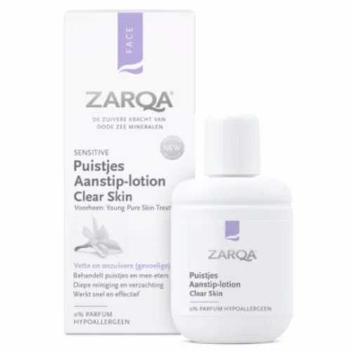 Zarqa Spot Lotion For Acne-prone Skin Punktveida losjons uz akni tendētai ādai 20ml