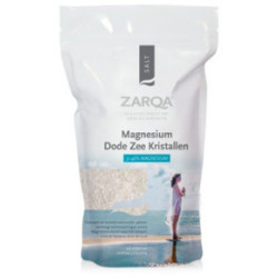 Zarqa Dead Sea Salt With Pure Magnesium Crystals Nāves jūras sāls ar tīra magnija kristāliem 1kg
