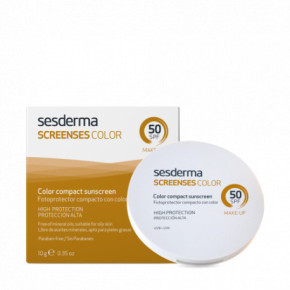 Sesderma Screenses Compact SPF 50 Light Kompaktais pūderis - gaišs 10g