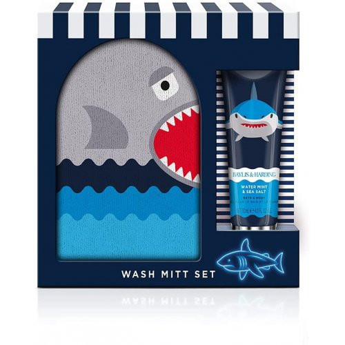 Baylis & Harding Shark Mitt Gift Set Ķermeņa kopšanas komplekts bērniem