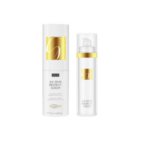 GOLDHEIT X4 Skin Protect Serum Pretgrumbu sejas serums ar plaša spektra aizsardzību SPF30 50ml