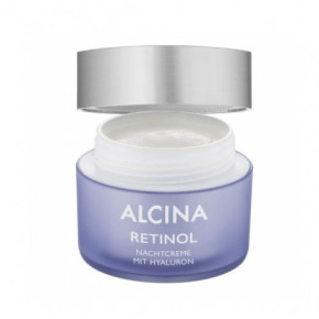 Alcina Retinol Night Cream Nakts krēms ar retinolu un hialuronskābi 50ml