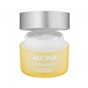 Alcina Vitamin C Day Cream Dienas krēms ar C vitamīnu un hialuronskābi 50ml