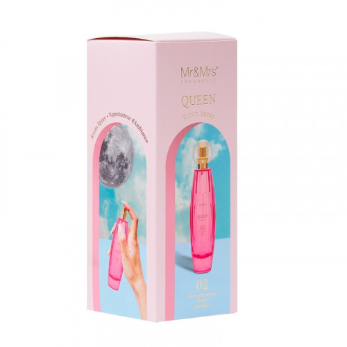 Mr&Mrs Fragrance Queen Spray Izsmidzināmās mājas smaržas 100ml