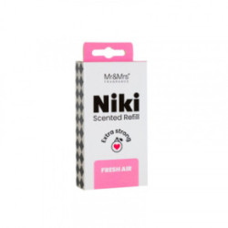 Mr&Mrs Fragrance Niki Fresh Air Frosted Silver Auto smaržas 1gab.