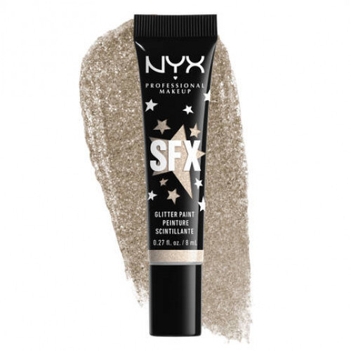 Nyx professional makeup SFX Glitter Face & Eye Paint Sejas un acu spīdumu krāsas 01 Graveyard Glam