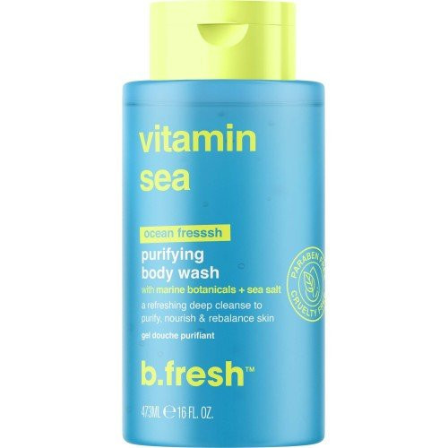 b.fresh Vitamin Sea Body Wash Ķermeņa tīrīšanas līdzeklis ar jūras sāļi 473ml