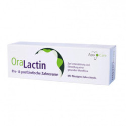 ApaCare OraLactin Toothpaste With Pre- And Postbiotics Postbiotikas zobu pasta 75ml