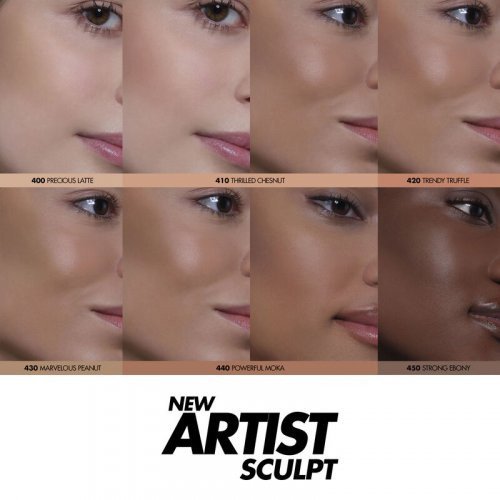 Make Up For Ever Artist Sculpt Īpaši matējošs konturēšanas pūderis 5g