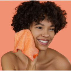 Cleanlogic Sensitive Skin Dual-Texture Face Cloth Sejas tīrīšanas drāniņa Coral